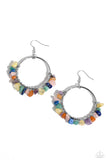 Handcrafted Habitat Multi Earrings-Jewelry-Paparazzi Accessories-Ericka C Wise, $5 Jewelry Paparazzi accessories jewelry ericka champion wise elite consultant life of the party fashion fix lead and nickel free florida palm bay melbourne