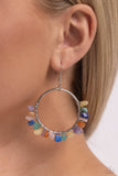 Handcrafted Habitat Multi Earrings-Jewelry-Paparazzi Accessories-Ericka C Wise, $5 Jewelry Paparazzi accessories jewelry ericka champion wise elite consultant life of the party fashion fix lead and nickel free florida palm bay melbourne
