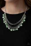 Wait and SEA Green Necklace-Jewelry-Paparazzi Accessories-Ericka C Wise, $5 Jewelry Paparazzi accessories jewelry ericka champion wise elite consultant life of the party fashion fix lead and nickel free florida palm bay melbourne