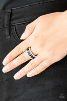 Radical Riches Black Ring-Jewelry-Paparazzi Accessories-Ericka C Wise, $5 Jewelry Paparazzi accessories jewelry ericka champion wise elite consultant life of the party fashion fix lead and nickel free florida palm bay melbourne