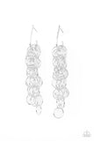 Long Live The Rebels Silver Earrings-Jewelry-Paparazzi Accessories-Ericka C Wise, $5 Jewelry Paparazzi accessories jewelry ericka champion wise elite consultant life of the party fashion fix lead and nickel free florida palm bay melbourne