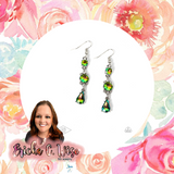 Outstanding Opulence Multi Earrings-Jewelry-Paparazzi Accessories-Ericka C Wise, $5 Jewelry Paparazzi accessories jewelry ericka champion wise elite consultant life of the party fashion fix lead and nickel free florida palm bay melbourne