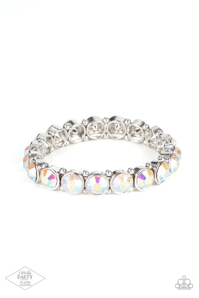 Sugar Coated Sparkle Multi Bracelet-Jewelry-Paparazzi Accessories-Ericka C Wise, $5 Jewelry Paparazzi accessories jewelry ericka champion wise elite consultant life of the party fashion fix lead and nickel free florida palm bay melbourne