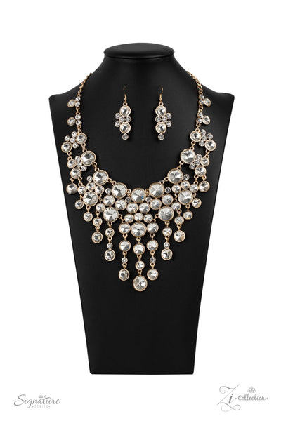 The Rosa, 2020 Paparazzi Accessories Signature Zi Collection-Jewelry-Paparazzi Accessories-Ericka C Wise, $5 Jewelry Paparazzi accessories jewelry ericka champion wise elite consultant life of the party fashion fix lead and nickel free florida palm bay melbourne
