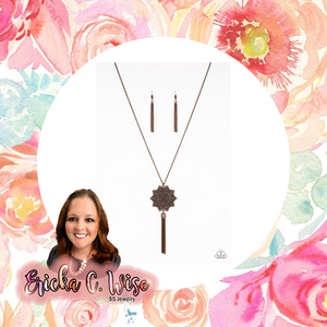 Sunup to Sundown Copper Necklace