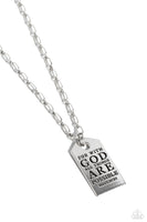 Possible Pendant Silver Necklace-Jewelry-Paparazzi Accessories-Ericka C Wise, $5 Jewelry Paparazzi accessories jewelry ericka champion wise elite consultant life of the party fashion fix lead and nickel free florida palm bay melbourne