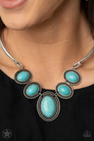 River Ride Blue Necklace-Jewelry-Paparazzi Accessories-Ericka C Wise, $5 Jewelry Paparazzi accessories jewelry ericka champion wise elite consultant life of the party fashion fix lead and nickel free florida palm bay melbourne