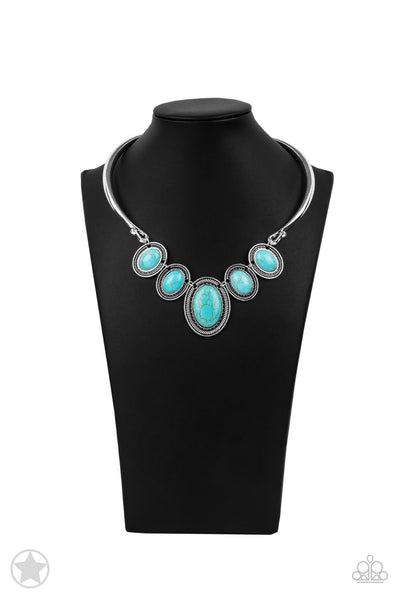 River Ride Blue Necklace-Jewelry-Paparazzi Accessories-Ericka C Wise, $5 Jewelry Paparazzi accessories jewelry ericka champion wise elite consultant life of the party fashion fix lead and nickel free florida palm bay melbourne