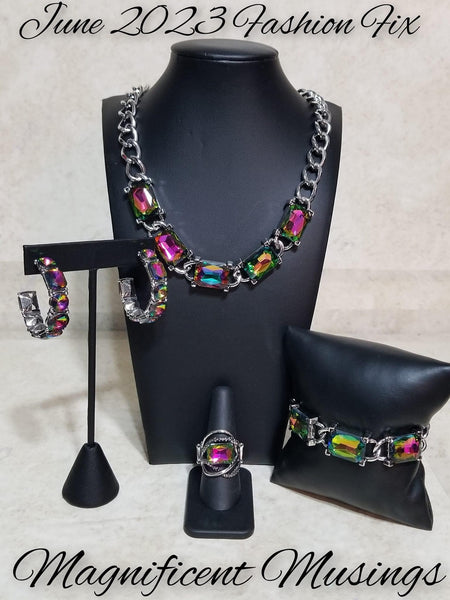 Magnificent Musings Fashion Fix, June 2023-Jewelry-Paparazzi Accessories-Ericka C Wise, $5 Jewelry Paparazzi accessories jewelry ericka champion wise elite consultant life of the party fashion fix lead and nickel free florida palm bay melbourne