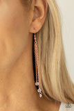Divine Droplets Copper Earrings-Jewelry-Paparazzi Accessories-Ericka C Wise, $5 Jewelry Paparazzi accessories jewelry ericka champion wise elite consultant life of the party fashion fix lead and nickel free florida palm bay melbourne