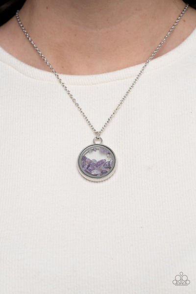 Gemstone Guru Purple Necklace-Jewelry-Paparazzi Accessories-Ericka C Wise, $5 Jewelry Paparazzi accessories jewelry ericka champion wise elite consultant life of the party fashion fix lead and nickel free florida palm bay melbourne