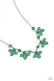 Frond-Runner Fashion Green Necklace-Jewelry-Paparazzi Accessories-Ericka C Wise, $5 Jewelry Paparazzi accessories jewelry ericka champion wise elite consultant life of the party fashion fix lead and nickel free florida palm bay melbourne