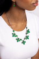 Frond-Runner Fashion Green Necklace-Jewelry-Paparazzi Accessories-Ericka C Wise, $5 Jewelry Paparazzi accessories jewelry ericka champion wise elite consultant life of the party fashion fix lead and nickel free florida palm bay melbourne