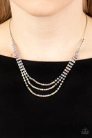 Surreal Sparkle Multi Necklace-Jewelry-Paparazzi Accessories-Ericka C Wise, $5 Jewelry Paparazzi accessories jewelry ericka champion wise elite consultant life of the party fashion fix lead and nickel free florida palm bay melbourne