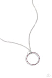 Ring It Back Pink Necklace-Jewelry-Paparazzi Accessories-Ericka C Wise, $5 Jewelry Paparazzi accessories jewelry ericka champion wise elite consultant life of the party fashion fix lead and nickel free florida palm bay melbourne