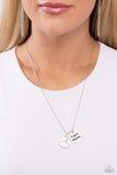 Expect Miracles White Necklace-Jewelry-Paparazzi Accessories-Ericka C Wise, $5 Jewelry Paparazzi accessories jewelry ericka champion wise elite consultant life of the party fashion fix lead and nickel free florida palm bay melbourne