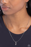 Seize the Initial - Silver Necklace - J-Jewelry-Paparazzi Accessories-Ericka C Wise, $5 Jewelry Paparazzi accessories jewelry ericka champion wise elite consultant life of the party fashion fix lead and nickel free florida palm bay melbourne