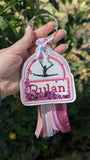 CUSTOM ORDER Gymnastics Bag Tag- Personalized/Custom Embroidered Name and Colors-Ericka C Wise, $5 Jewelry -Ericka C Wise, $5 Jewelry Paparazzi accessories jewelry ericka champion wise elite consultant life of the party fashion fix lead and nickel free florida palm bay melbourne