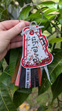 CUSTOM ORDER Embroidered Cheer Bag Tag-Ericka C Wise, $5 Jewelry -Ericka C Wise, $5 Jewelry Paparazzi accessories jewelry ericka champion wise elite consultant life of the party fashion fix lead and nickel free florida palm bay melbourne