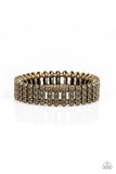 Rise With the Sun Brass Bracelet-Jewelry-Paparazzi Accessories-Ericka C Wise, $5 Jewelry Paparazzi accessories jewelry ericka champion wise elite consultant life of the party fashion fix lead and nickel free florida palm bay melbourne