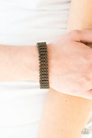 Rise With the Sun Brass Bracelet-Jewelry-Paparazzi Accessories-Ericka C Wise, $5 Jewelry Paparazzi accessories jewelry ericka champion wise elite consultant life of the party fashion fix lead and nickel free florida palm bay melbourne
