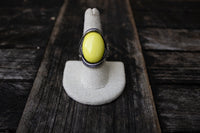 Vintage Yellow Ring-Jewelry-Paparazzi Accessories-Ericka C Wise, $5 Jewelry Paparazzi accessories jewelry ericka champion wise elite consultant life of the party fashion fix lead and nickel free florida palm bay melbourne