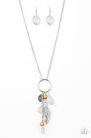 Sky High Style Silver Necklace-Jewelry-Paparazzi Accessories-Ericka C Wise, $5 Jewelry Paparazzi accessories jewelry ericka champion wise elite consultant life of the party fashion fix lead and nickel free florida palm bay melbourne