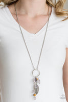 Sky High Style Silver Necklace-Jewelry-Paparazzi Accessories-Ericka C Wise, $5 Jewelry Paparazzi accessories jewelry ericka champion wise elite consultant life of the party fashion fix lead and nickel free florida palm bay melbourne