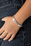 Metro Metalsmith Silver Bracelet-Jewelry-Paparazzi Accessories-Ericka C Wise, $5 Jewelry Paparazzi accessories jewelry ericka champion wise elite consultant life of the party fashion fix lead and nickel free florida palm bay melbourne