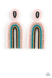 Rainbow Remedy Multi Earrings-Jewelry-Paparazzi Accessories-Ericka C Wise, $5 Jewelry Paparazzi accessories jewelry ericka champion wise elite consultant life of the party fashion fix lead and nickel free florida palm bay melbourne