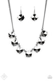 The Showcase Must Go On Black Necklace-Jewelry-Paparazzi Accessories-Ericka C Wise, $5 Jewelry Paparazzi accessories jewelry ericka champion wise elite consultant life of the party fashion fix lead and nickel free florida palm bay melbourne
