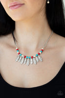 Neutral Terra-tory Multi Necklace- Paparazzi Accessories-Jewelry-Paparazzi Accessories-Ericka C Wise, $5 Jewelry Paparazzi accessories jewelry ericka champion wise elite consultant life of the party fashion fix lead and nickel free florida palm bay melbourne