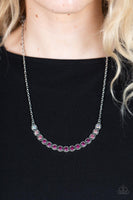 Throwing Shades Pink Necklace-Jewelry-Paparazzi Accessories-Ericka C Wise, $5 Jewelry Paparazzi accessories jewelry ericka champion wise elite consultant life of the party fashion fix lead and nickel free florida palm bay melbourne
