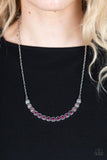 Throwing Shades Pink Necklace-Jewelry-Paparazzi Accessories-Ericka C Wise, $5 Jewelry Paparazzi accessories jewelry ericka champion wise elite consultant life of the party fashion fix lead and nickel free florida palm bay melbourne