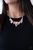 Fairytale Affair Copper Necklace-Jewelry-Paparazzi Accessories-Ericka C Wise, $5 Jewelry Paparazzi accessories jewelry ericka champion wise elite consultant life of the party fashion fix lead and nickel free florida palm bay melbourne