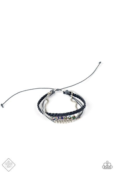 Intergalactic Gamechanger Multi Bracelet-Jewelry-Paparazzi Accessories-Ericka C Wise, $5 Jewelry Paparazzi accessories jewelry ericka champion wise elite consultant life of the party fashion fix lead and nickel free florida palm bay melbourne