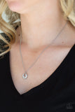 One Small Step for Glam White Necklace-Jewelry-Paparazzi Accessories-Ericka C Wise, $5 Jewelry Paparazzi accessories jewelry ericka champion wise elite consultant life of the party fashion fix lead and nickel free florida palm bay melbourne