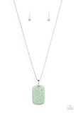 Fundamentally Funky Green Necklace-Jewelry-Paparazzi Accessories-Ericka C Wise, $5 Jewelry Paparazzi accessories jewelry ericka champion wise elite consultant life of the party fashion fix lead and nickel free florida palm bay melbourne