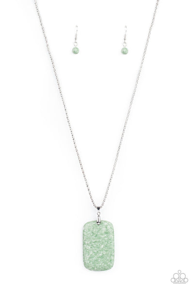 Fundamentally Funky Green Necklace-Jewelry-Paparazzi Accessories-Ericka C Wise, $5 Jewelry Paparazzi accessories jewelry ericka champion wise elite consultant life of the party fashion fix lead and nickel free florida palm bay melbourne