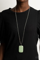 Fundamentally Funky Green Necklace-Jewelry-Paparazzi Accessories-Ericka C Wise, $5 Jewelry Paparazzi accessories jewelry ericka champion wise elite consultant life of the party fashion fix lead and nickel free florida palm bay melbourne