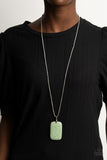 Fundamentally Funky Green Necklace-Jewelry-Paparazzi Accessories-Ericka C Wise, $5 Jewelry Paparazzi accessories jewelry ericka champion wise elite consultant life of the party fashion fix lead and nickel free florida palm bay melbourne