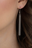 One Night in Casablanca Silver Necklace-Jewelry-Paparazzi Accessories-Ericka C Wise, $5 Jewelry Paparazzi accessories jewelry ericka champion wise elite consultant life of the party fashion fix lead and nickel free florida palm bay melbourne
