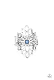 Perennial Daydream Blue Ring-Jewelry-Paparazzi Accessories-Ericka C Wise, $5 Jewelry Paparazzi accessories jewelry ericka champion wise elite consultant life of the party fashion fix lead and nickel free florida palm bay melbourne