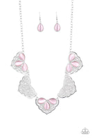 East Coast Essence PINK Necklace-Jewelry-Paparazzi Accessories-Ericka C Wise, $5 Jewelry Paparazzi accessories jewelry ericka champion wise elite consultant life of the party fashion fix lead and nickel free florida palm bay melbourne