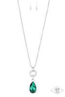 Lookin' Like a Million Green Necklace-Jewelry-Paparazzi Accessories-Ericka C Wise, $5 Jewelry Paparazzi accessories jewelry ericka champion wise elite consultant life of the party fashion fix lead and nickel free florida palm bay melbourne
