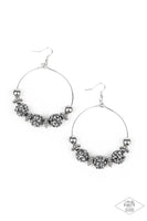 I Can Take a Compliment Hoop Earrings-Jewelry-Paparazzi Accessories-Ericka C Wise, $5 Jewelry Paparazzi accessories jewelry ericka champion wise elite consultant life of the party fashion fix lead and nickel free florida palm bay melbourne