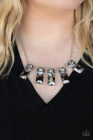 Celestial Royal Silver Necklace-Jewelry-Paparazzi Accessories-Ericka C Wise, $5 Jewelry Paparazzi accessories jewelry ericka champion wise elite consultant life of the party fashion fix lead and nickel free florida palm bay melbourne