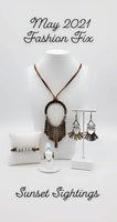Sunset Sightings May 2021-Jewelry-Paparazzi Accessories-Ericka C Wise, $5 Jewelry Paparazzi accessories jewelry ericka champion wise elite consultant life of the party fashion fix lead and nickel free florida palm bay melbourne