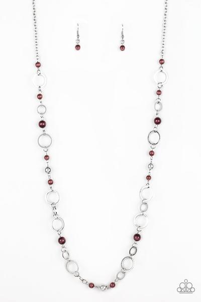 Kid In A Candy Shop Purple Necklace-Jewelry-Ericka C Wise, $5 Jewelry-Ericka C Wise, $5 Jewelry Paparazzi accessories jewelry ericka champion wise elite consultant life of the party fashion fix lead and nickel free florida palm bay melbourne