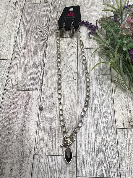 Vintage Silver Necklace-Jewelry-Paparazzi Accessories-Ericka C Wise, $5 Jewelry Paparazzi accessories jewelry ericka champion wise elite consultant life of the party fashion fix lead and nickel free florida palm bay melbourne